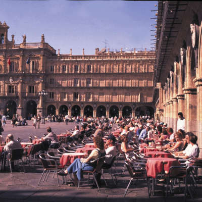 Espagne Madrid Plaza Mayor Salamanca